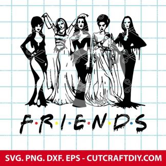 Friends Halloween SVG