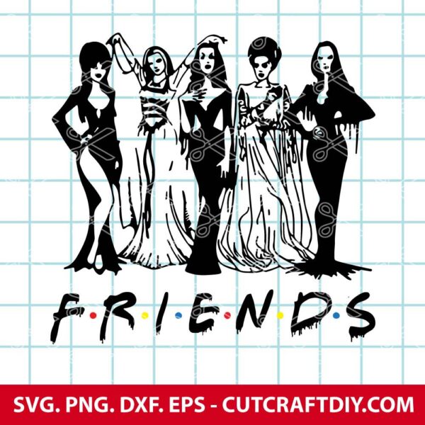 Friends Halloween SVG