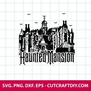 Halloween Haunted Mansion SVG