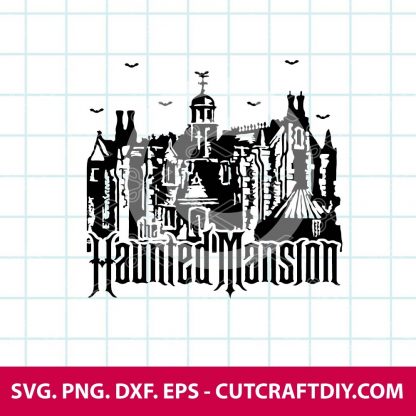 Halloween Haunted Mansion SVG