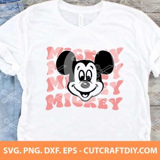 Mickey Mouse Face SVG