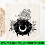 Witch Cauldron SVG