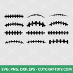 Football laces SVG