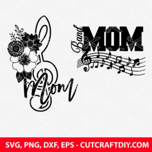 Band Mom SVG