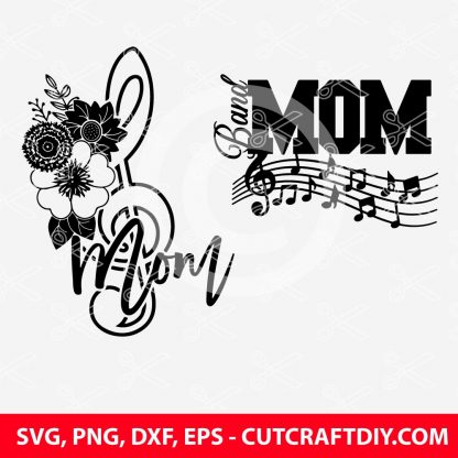 Band Mom SVG