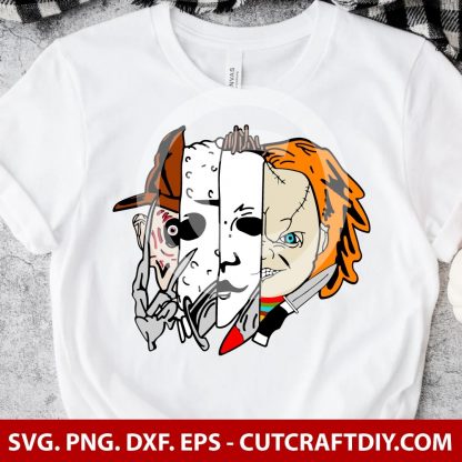 Halloween Horror Movie Killers SVG
