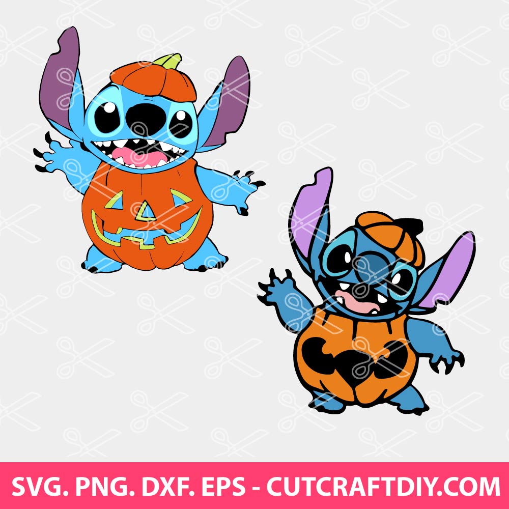 Halloween Stitch SVG, Stitch SVG, Halloween SVG, Stitch Gift