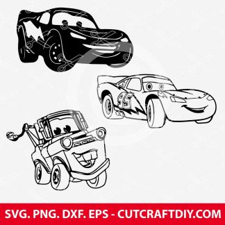 Lightning McQueen SVG