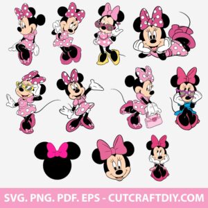 Minnie Mouse SVG Bundle