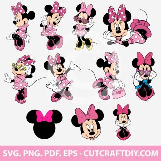 Minnie Mouse SVG Bundle