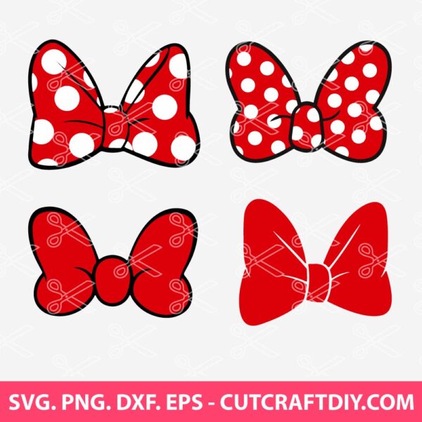 Minnie Bow SVG