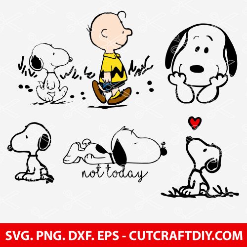 Snoopy SVG, Charlie Brown SVG, Cartoon Dog SVG, Cartoon SVG, Snoopy ...