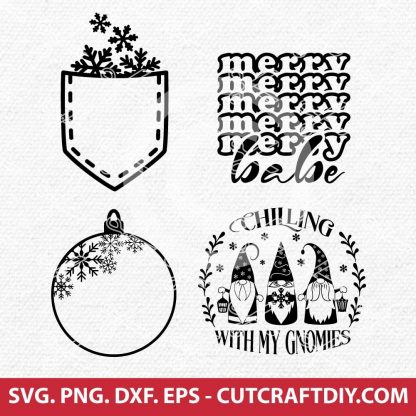 CHRISTMAS GNOMIES SVG