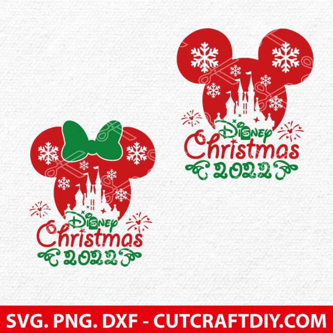 Disney Christmas SVG