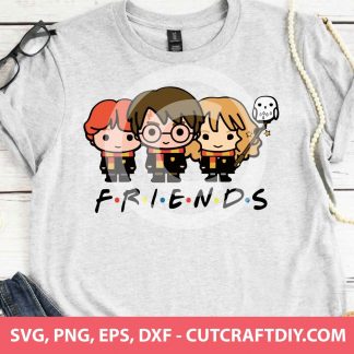Harry Potter Best Friends SVG