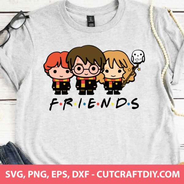 Harry Potter Best Friends SVG