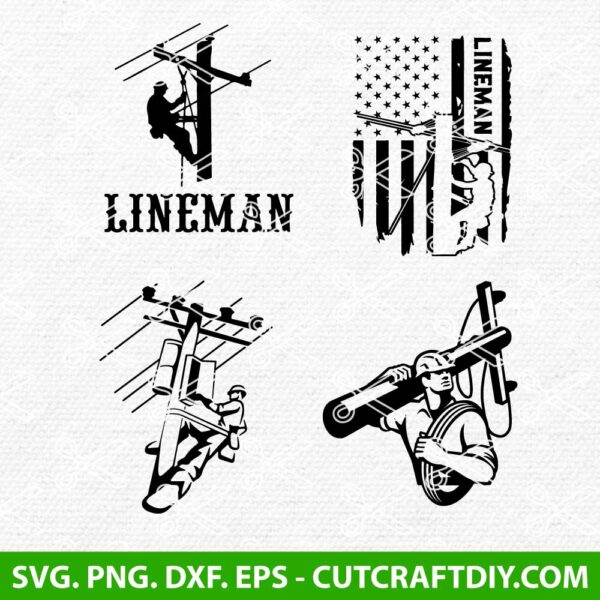 Lineman Electrician SVG