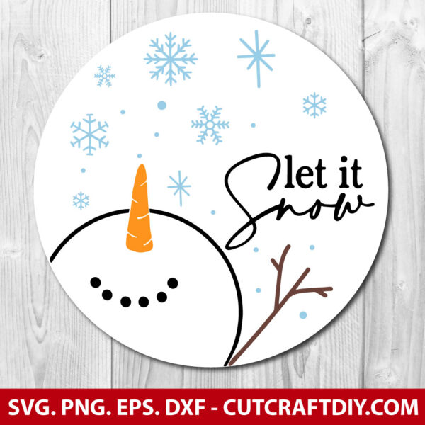 Let It Snow SVG