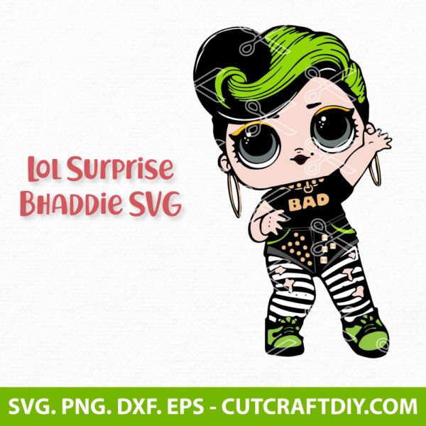 L.O.L Surprise Bhaddie SVG