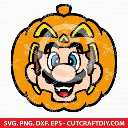 Mario Bros Halloween SVG