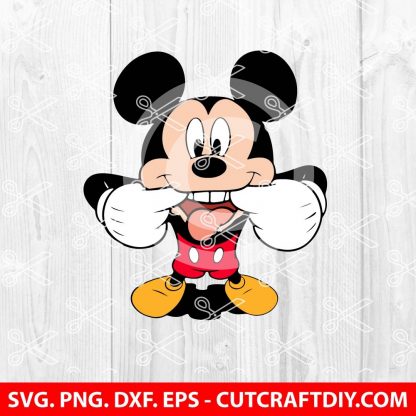 Mickey Tongue SVG