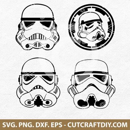 Storm Trooper SVG Bundle, Star Wars SVG, PNG, DXF, EPS, Cut Files for ...