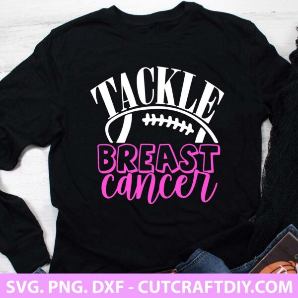 Tackle Breast Cancer SVG