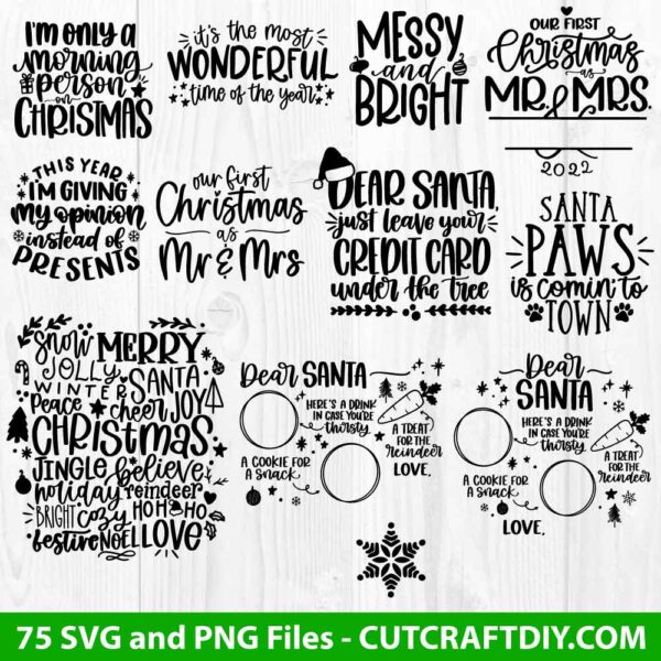 Funny Christmas SVG Bundle