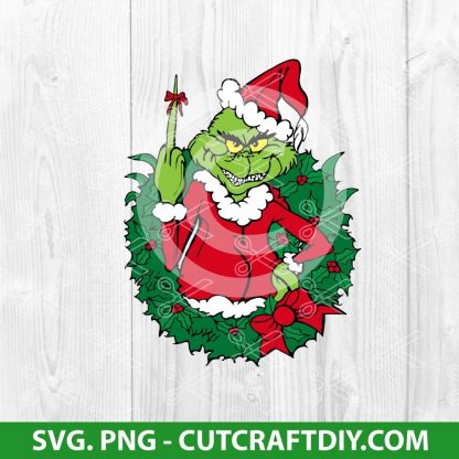 Christmas Grinch SVG