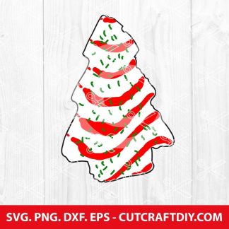 Christmas Tree Cake SVG