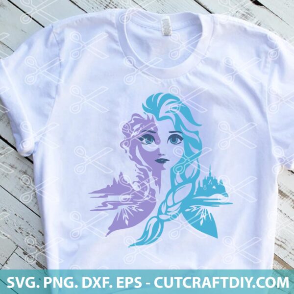 Frozen Elsa SVG