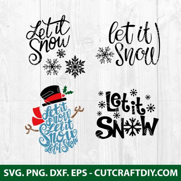 Let it Snow SVG