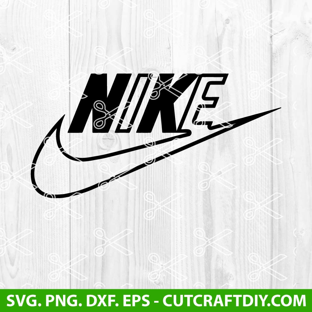 Nike logo Digital File (SVG cutting file + pdf+png+dxf)