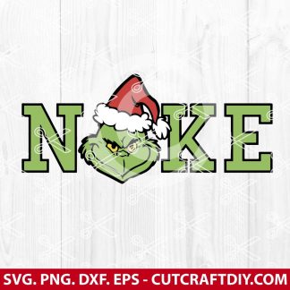 Nike Grinch Christmas SVG