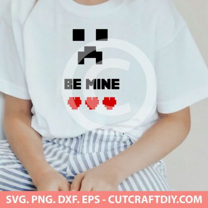 Minecraft Be MINE SVG