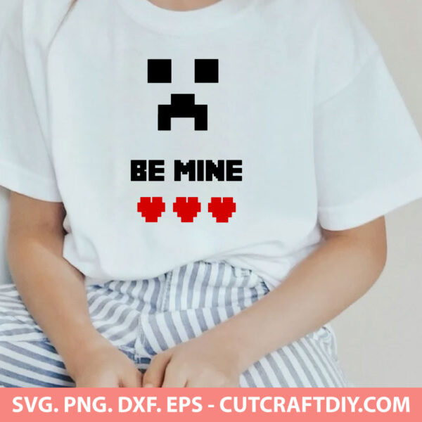 Minecraft Be MINE SVG