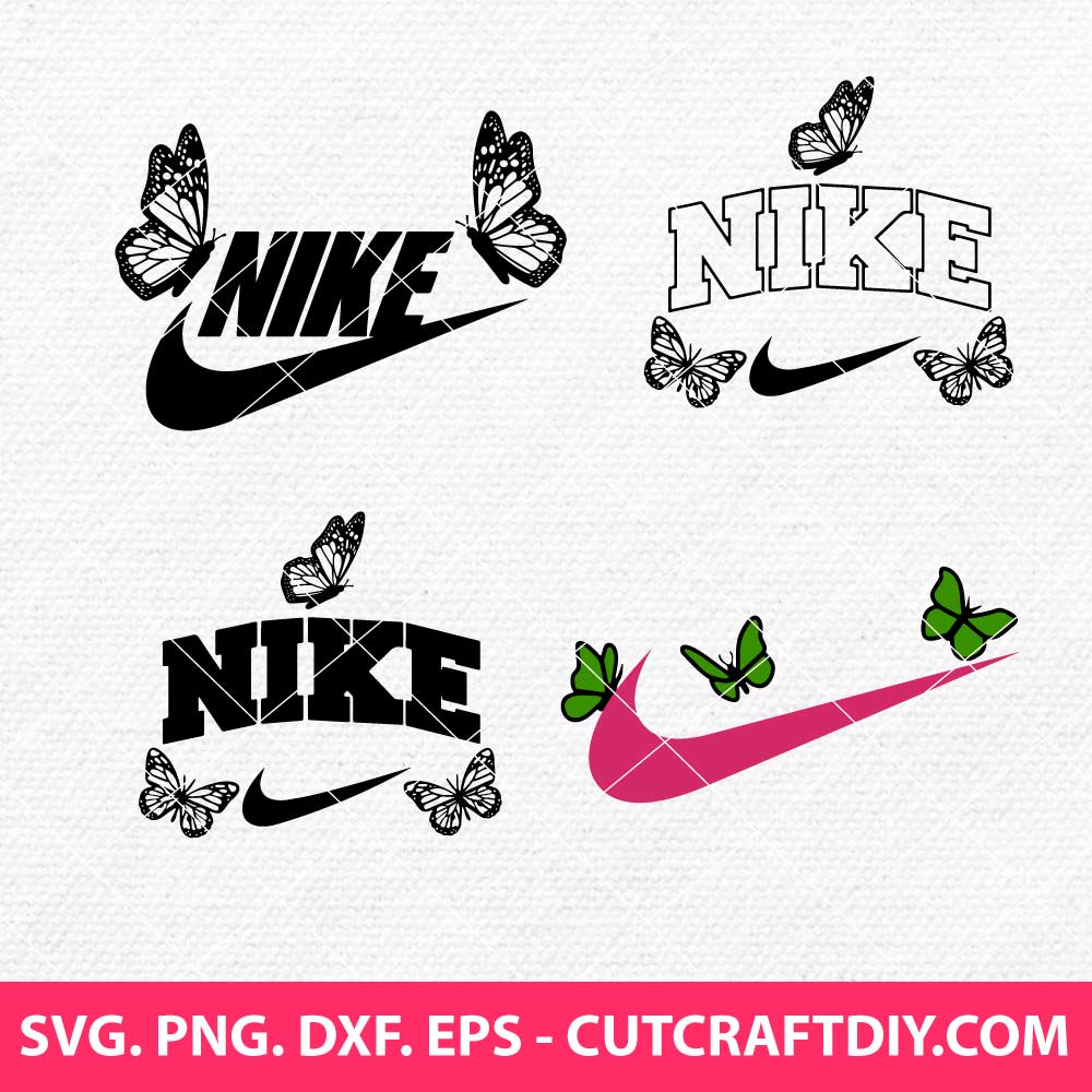 Nike SVG Bundle 2 ( FSD-A38 ) Nike Butterfly Svg - Store Free SVG
