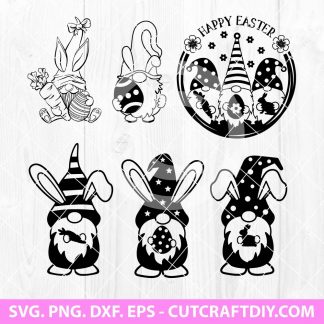 Easter Gnome SVG