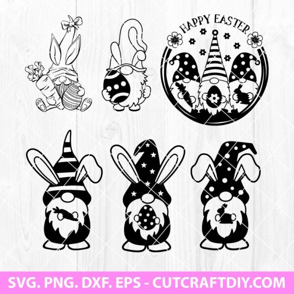 Easter Gnome SVG