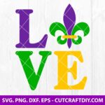 Mardi Gras Love SVG