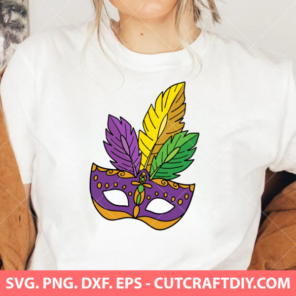 Mardi Gras Mask SVG