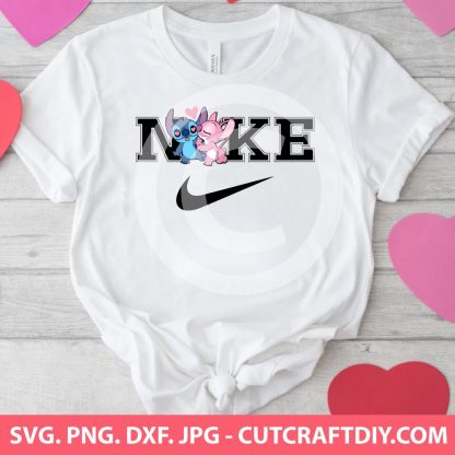 Nike Lilo Stitch SVG