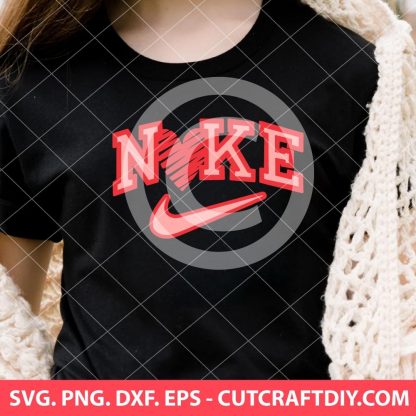Nike with Heart SVG