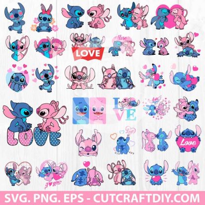 Valentine Stitch SVG Bundle