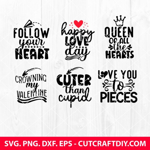 Valentines day SVG Bundle