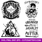 Deathly Hallows Harry Potter SVG