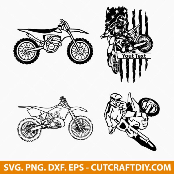 Dirt Bike SVG