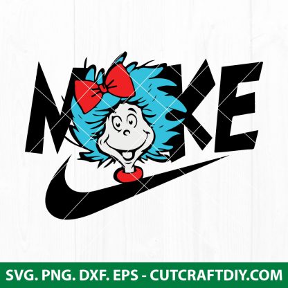 Dr Seuss Thing Nike SVG