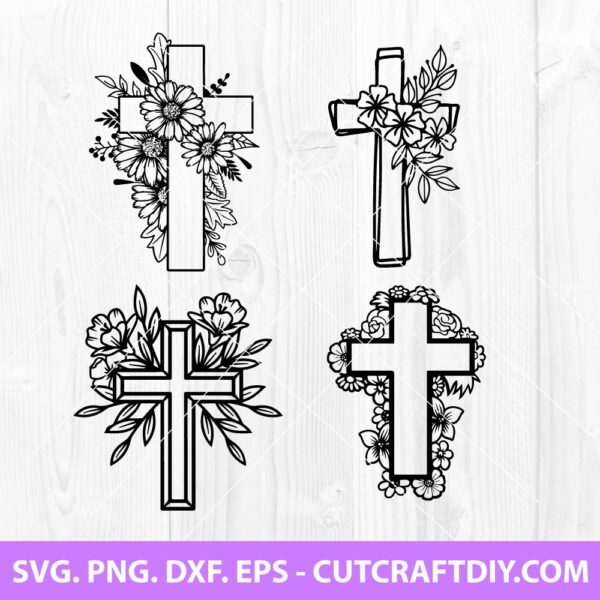 Easter Cross SVG