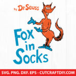 Fox in Socks Dr Seuss SVG